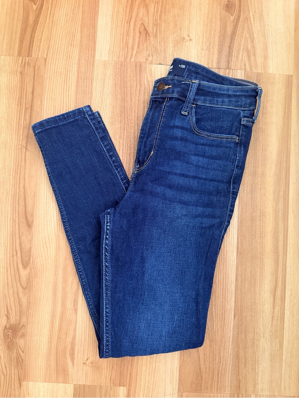 Hollister| Dark Blue Stretch Skinny Jeans